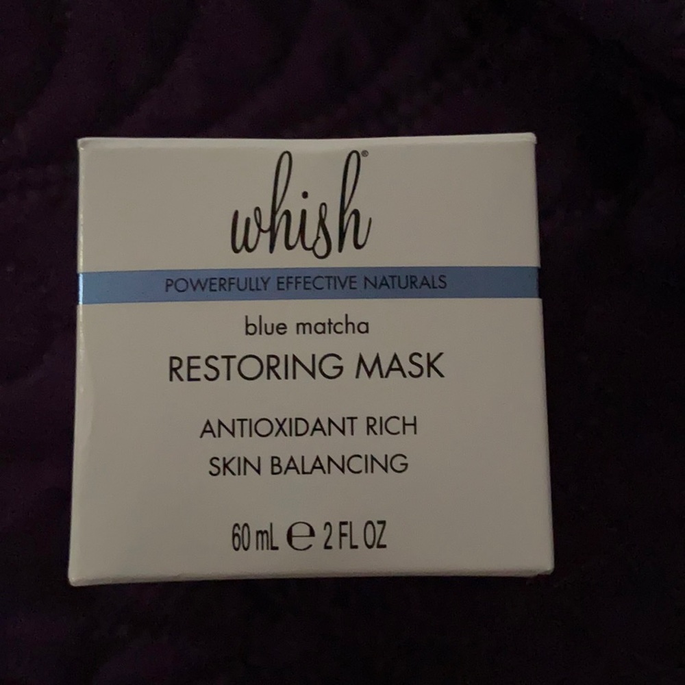 Whish Blue Matcha Restoring Mask